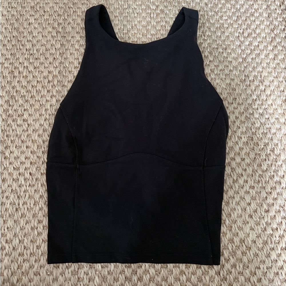 Black lululemon tank top